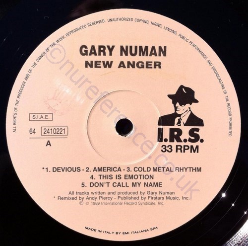 64 2410221 A Side Label.
